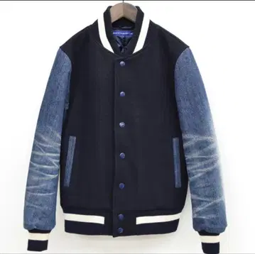 DENIM BY VANQUISH&FRAGMENT 바시티 자켓