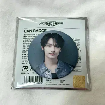 SEVENTEEN 세부치 RIGHT HERE 캔뱃지 준