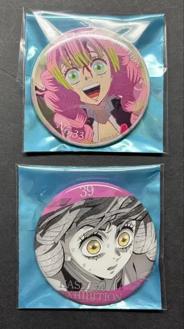 귀멸의 칼날 칸로지 미츠리 기둥전 기둥백경 에모셔널 캔뱃지