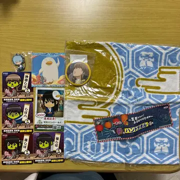 은혼 굿즈 세트 오키타 소고, 가츠라 코타로, 사카타 긴토키, 엘리자베스