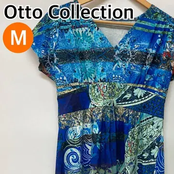 Otto Collection 원피스 반팔 플레어 M [ CT1838 ]