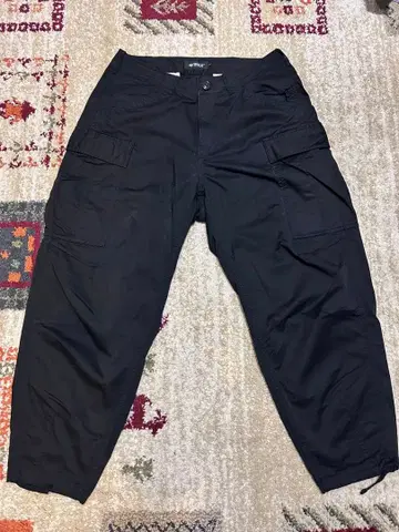 AVIREX 아비렉스 블랙 카고 팬츠
