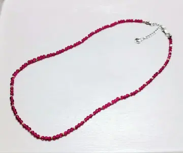 고품질 루비 목걸이 인기 42cm