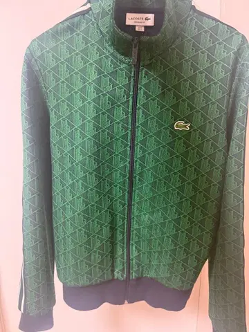 LACOSTE 지오메트릭 패턴 저지 US S