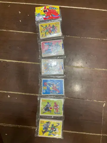 1 고레인저 포켓 티슈 씰 포함 당시 물건 쇼와 레트로