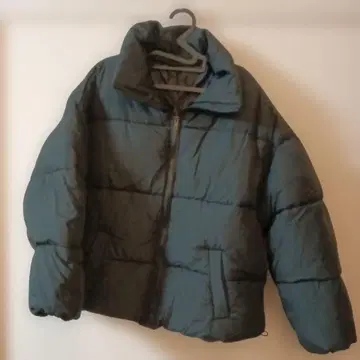 블랙 다운 자켓 여성용 S