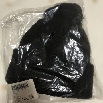 CA4LA 니트 모자 블랙