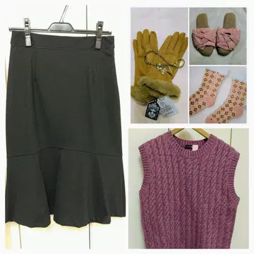 여성용 묶음 판매 가을/겨울 의류, 잡화 미사용~미사용에 가까운