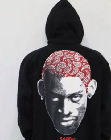 사풀 sapeur 로드맨 후드티 풀오버 페이즐리