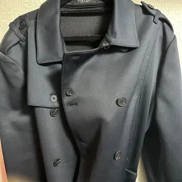 즉시 구매 OKZARA MAN 트렌치코트 42 L 상당 네이비