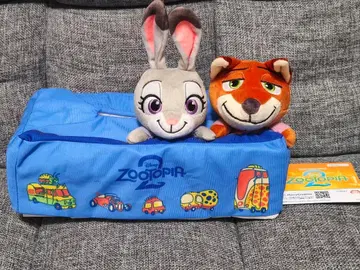 주토피아 2 디오라마 티슈 케이스 닉 주디