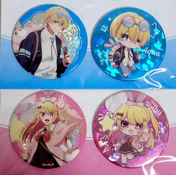 미개봉 빅 캔뱃지 Exhibitionver.2 최애의 아이 아쿠아 루비