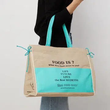 (완판템) Grand FOOD HALL 그랜드 후드 홀 에코백 S