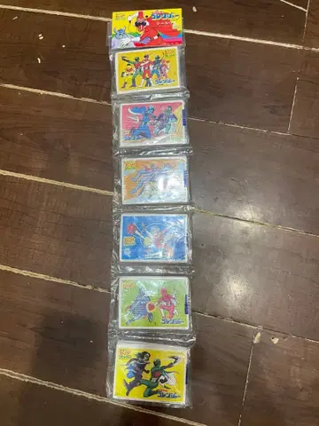 2호 레인저 포켓 티슈 씰 포함 당시 물건 쇼와 레트로