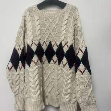 silent 카와구치 하루나 니트 프릭스스토어 케이블 니트