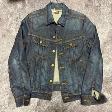 Lee Riders 데님 자켓 다크 블루