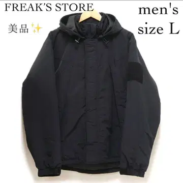 새상품급 FREAK'S STORE 숏 몬스터 후드티 블랙 사이즈 L