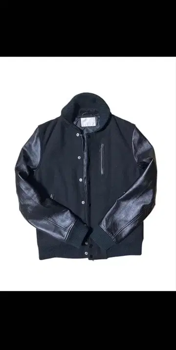 URBAN RESEARCH 블랙 바시티 자켓 L 사이즈