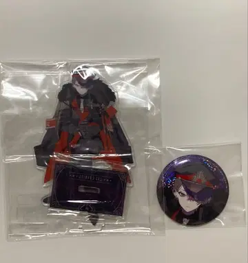 카가미 하야토 니지산지 타로 아크릴 스탠드 캔뱃지