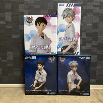 에반게리온 이카리 신지 나기사 카오루 피규어 4체 세트