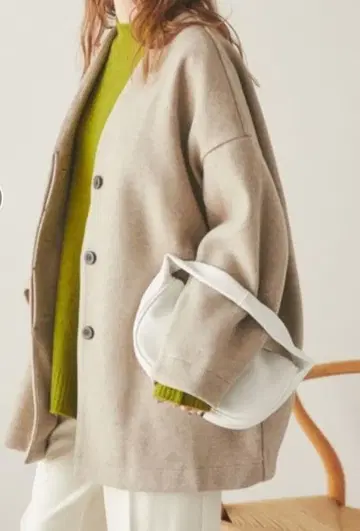 ANGIE 노카라 미들 코트