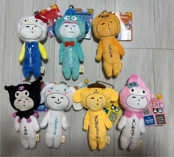 유키오 마스코트 산리오 캐릭터즈 x 유키오 전 7종 세트 yukio