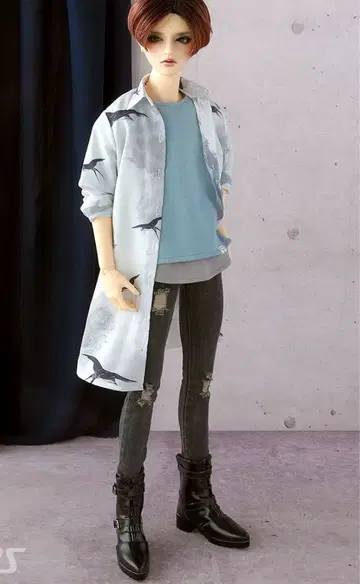 보크스 인형 의류 WA MODERN 셔츠 (제비)