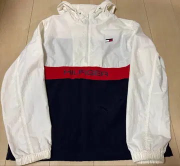 TOMMY HILFIGER 후드 부착 나일론 자켓