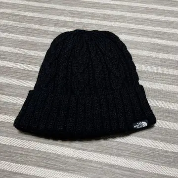 THE NORTH FACE 블랙 니트 모자