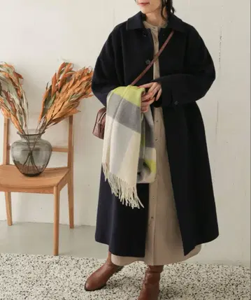 URBANRESEARCH DOORS/울 발마칸 코트