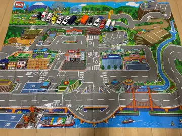 토미카 미니카와 거리 풍경 시트 세트