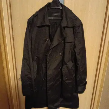 RAGEBLUE 블랙 트렌치코트 [ 사이즈: M ]