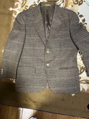 Bensalina 체크 무늬 테일러드 자켓