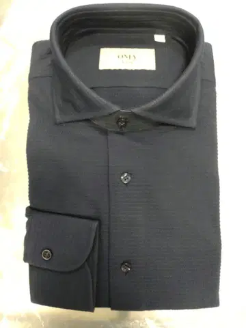 [ 새상품 미사용품 ] ONLY 네이비 코튼 셔츠 41/R