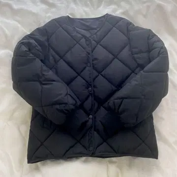 블랙 퀼팅 자켓 한국 패션