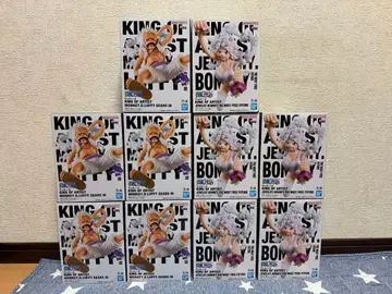 원피스 KING OF ARTIST 루피 보 피규어 세트