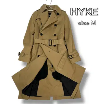 [ 새상품급 ] HYKE 트렌치코트 레귤러 핏 17553 M 사이즈