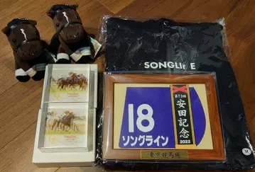 송 라인 아이돌 호스 아크릴 오브제 미니 렛츠 경마 굿즈