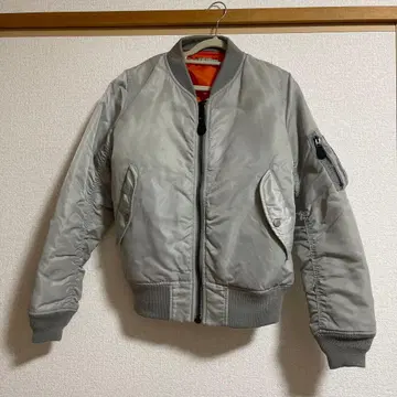 그레이 MA-1 자켓 여성용 L 사이즈