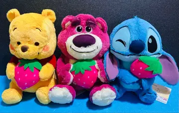 디즈니 & 픽사 캐릭터 FukuFuku 딸기 대장 BIG 봉제 인형