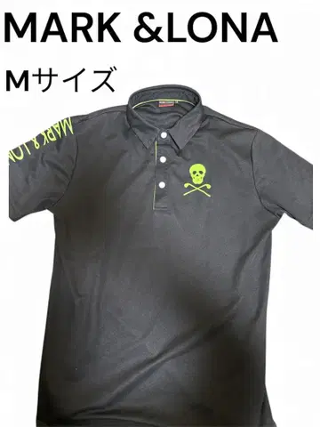 MARK & LONA 피케 셔츠 M 사이즈 블랙