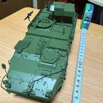 장갑차 모형 올리브 그린 약 20cm