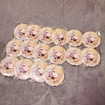 센라 센코 WARNING 혜택 캔뱃지