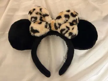 미니 레오파드 무늬 머리띠 도쿄 디즈니 리조트
