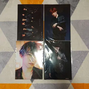 SixTONES 집합 제시 클리어 파일 4세트