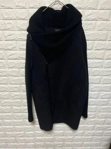 ZARA MAN 니트 코트 가디건 블랙