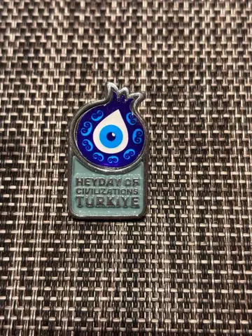 EXPO2025 오사카 만국박람회 터키관 한정판 핀 배지