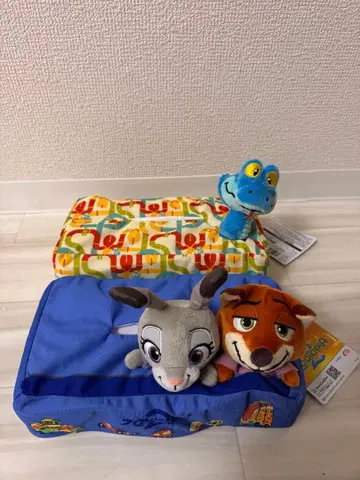 주토피아 2 티슈 케이스 전 2종 세트