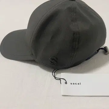 [ 새상품 미사용 ] Sacai 사카이 백 드로우 스트링 캡