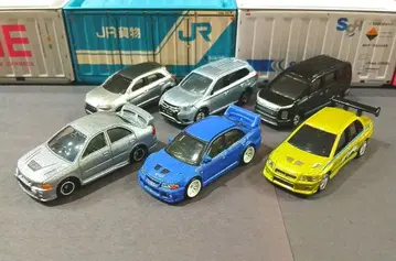 토미카 미쓰비시 자동차 6대 세트